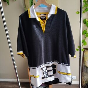 Boss Black and Yellow Polo Shirt